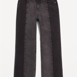 NWT Old Navy Two-Tone Black and Gray Jeans